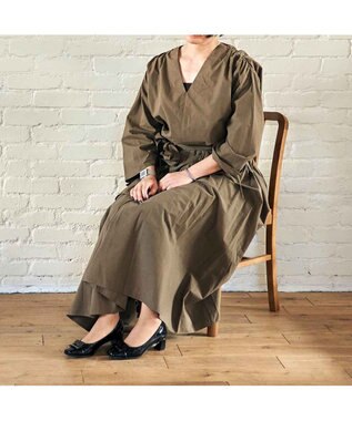 Riz raffinee <Riz raffinee>【レイン対応】スクエアトゥレインパンプス ブラックエナメル