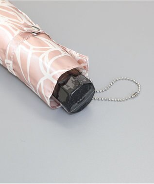 AURORA PINKY & DIANNE（ピンキー＆ダイアン） 花柄ミニ傘（折りたたみ傘） ベージュ