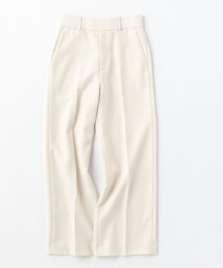 UNFILO ウールライクツイル ワイドパンツ エクリュ