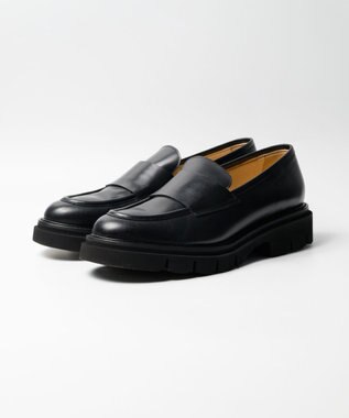 BONTRE 【LucaGrossi/ルカグロッシ】軽量厚底ローファー/G815M-VS ブラック