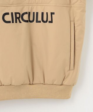 PW CIRCULUS 【MEN】ひょうたんキルティング中綿ブルゾン ベージュ系