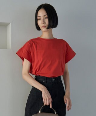 フレアスリーブ Tシャツ