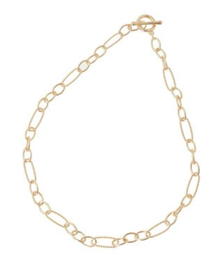 AMERICAN HOLIC チェーンMIXデザインネックレス Gold