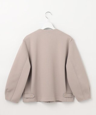 J.PRESS LADIES ダンボールジャージー ブルゾン ブラウン系