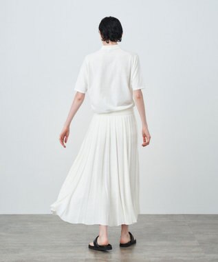 ATON RECYCLED FRESCA COTTON | ポロシャツ WARM WHITE
