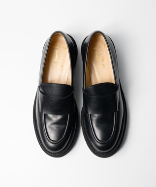 BONTRE 【LucaGrossi/ルカグロッシ】軽量厚底ローファー/G815M-VS ブラック