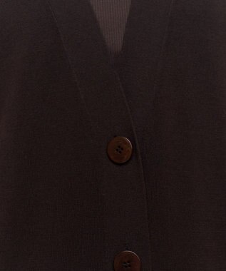 JOSEPH スーパーファインシルク　カーディガン Espresso