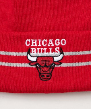 WEGO 【ユニセックス着用ITEM】別注NBA　ポンポンニットキャップ レッド