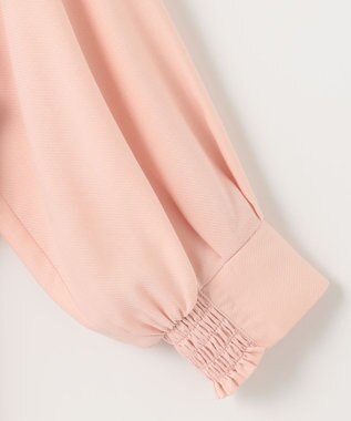 組曲 S 【WEB限定】シアーカルゼ ドルマンスリーブ ブラウス ピンク系