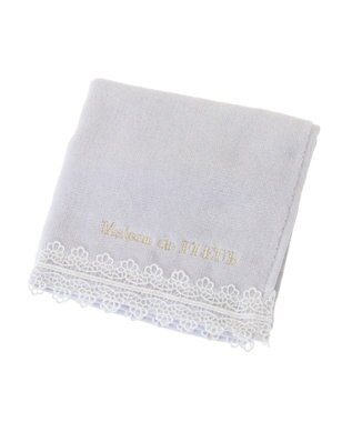 Maison de FLEUR アンダーレースタオルハンカチ Lilac