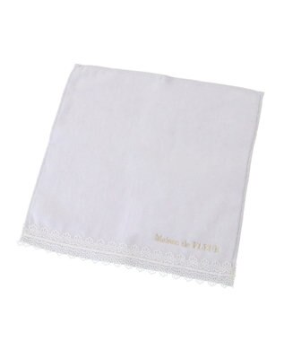 Maison de FLEUR アンダーレースタオルハンカチ Lilac