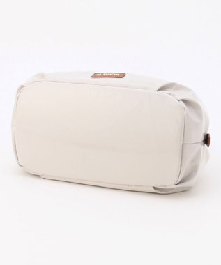 LA BAGAGERIE ソフトエナメル2WAYハンドバッグ Mサイズ アイボリー