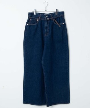 WEGO 【ユニセックス着用ITEM/】スーパーバギージーンズ デニム濃色