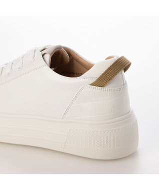 MODE ET JACOMO <MODE ET JACOMO>厚底レースアップスニーカー ホワイト