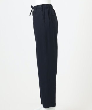 23区 【R(アール)】クリスピーリネンストレッチ パンツ ネイビー系