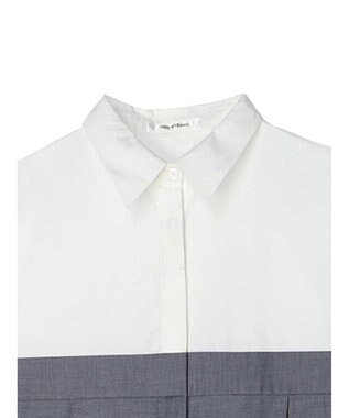 Green Parks シャツデザインロンパース Gray