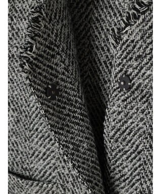 Green Parks ツイードベスト Gray