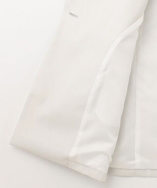 NAVE ウールポリエステルツイル ジレ アイボリー系