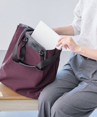 ROOTOTE 3667【ルーポケットが主役!】LT.セオルー.フロントオープン-A 02：ワイングレー