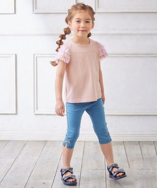 ANY KIDS 接触冷感 しろくま パンツ デニム