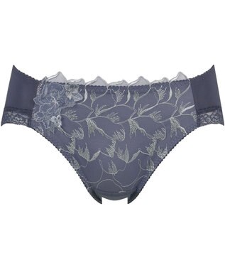 Wing ショーツ　【スキマフィットブラ】　KB2363とペア　やさしいフィット感　はきこみ丈あさめ　ウイング／ワコール　KF2863 グレー