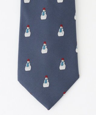 J.PRESS MEN 【J.PRESS STEPHEN WALTERS COLLECTION】クリスマスモチーフ ネクタイ ターコイズブルー系8