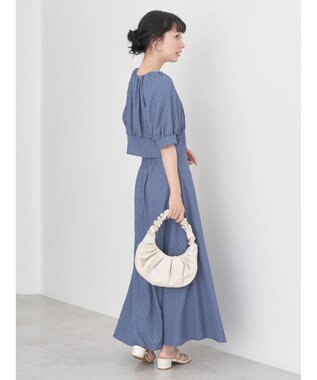 earth music&ecology ジャガードプルオーバー Blue