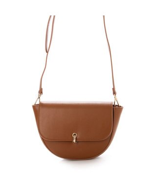 UNBILLION cachecache 財布ポーチ付きハーフムーンショルダーバッグ