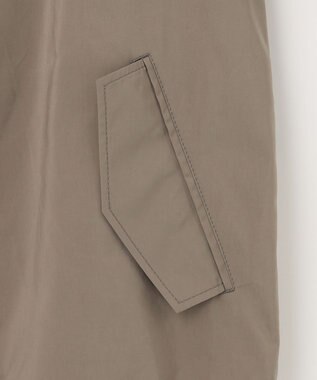 J.PRESS LADIES 【撥水加工】Artirosa フード ブルゾン ブラウン系