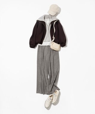 23区 S 【滝沢眞規子さん着用/洗える】シアーレイヤード カットソー ホワイト系