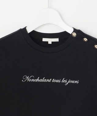 自由区 S 【カタログ掲載】ループバック Tシャツ ネイビー