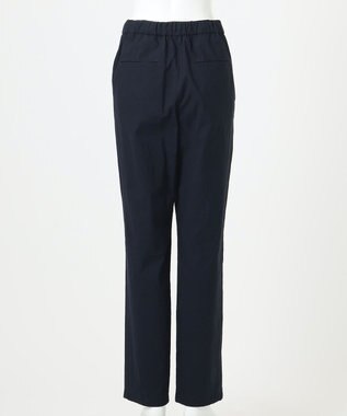 23区 【R(アール)】クリスピーリネンストレッチ パンツ ネイビー系