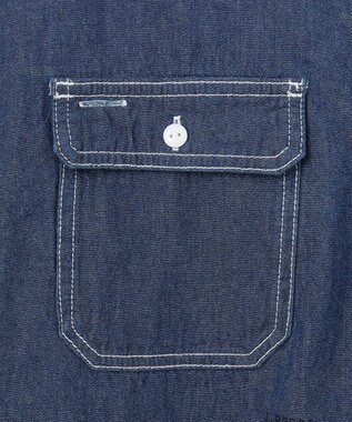 J.PRESS YORK STREET 【UNISEX】デニムシャツ ネイビー系