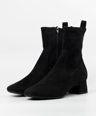 BONTRE 【UNISA/ウニサ】ショートヒールストレッチブーツ