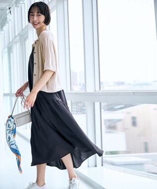 ANY ライトブッチャーキャミワンピース スレート