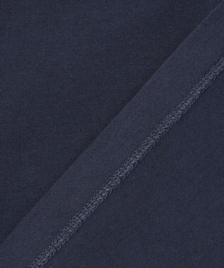 組曲 S 【洗える】ブラウスライクジャージーポンチョライク カットソー ネイビー系