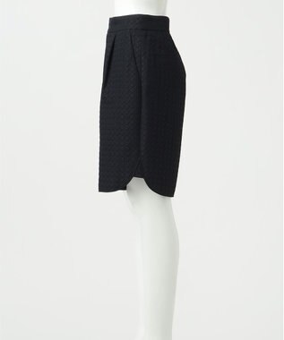 23区 S 【R(アール)】ハウンドトゥースジャカード ショートパンツ ブラック系