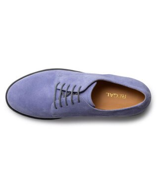 REGAL FOOT COMMUNITY 【リーガルレディース】F70R レースアップシューズ カジュアルシューズ ライトブルースエード
