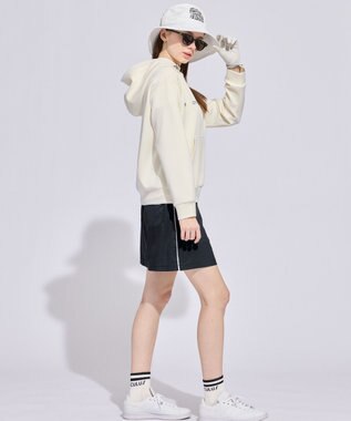 PW CIRCULUS 【虫よけ加工】【WOMEN】ラインソックス ショート丈  ゴルフウェア レディース ホワイト系