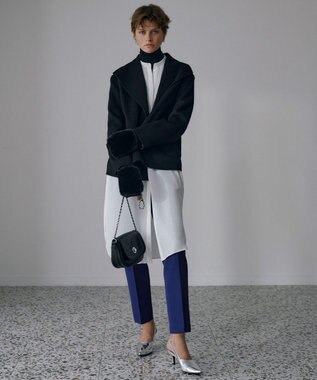 ICB 【洗える】 Peツイルダウンファブリック スティックパンツ ロイヤルブルー系