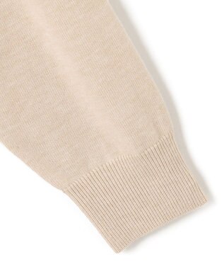 J.PRESS YORK STREET 【UNISEX】ANTI PILLING WOOL ニットポロシャツ アイボリー系