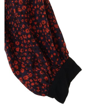 CRAFT STANDARD BOUTIQUE レーヨンキルト切替ワンピース Navy