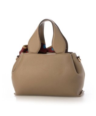 UNBILLION カシュカシュ cachecache / スカーフ付きラウンドミニショルダー オーク