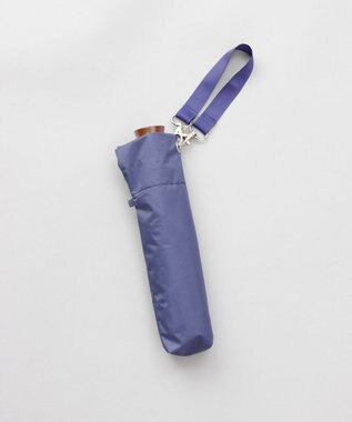 AURORA 【WEB限定】 サマーシールド 晴雨兼用傘（折りたたみ・クイックオープン）（ジェラートカラーコレクション） ブルーベリーソーダ