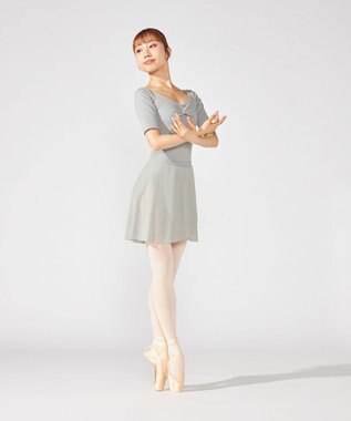 Chacott スカート アッシュグレー
