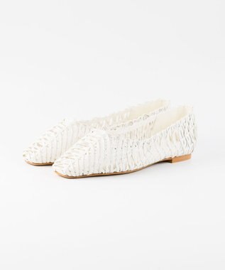 BONTRE 【MIONOTIS/ミオノティス】メッシュパンプス/656B ホワイト