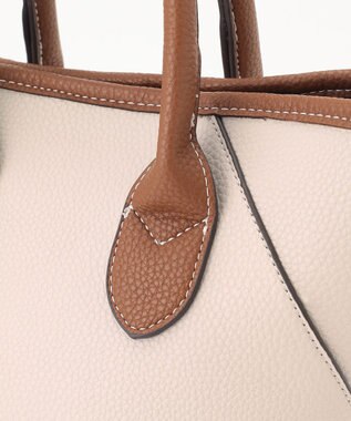 LA BAGAGERIE 【maison vert】 【シュリンク合皮・軽量】変形2WAYミニバッグ ライトグレー