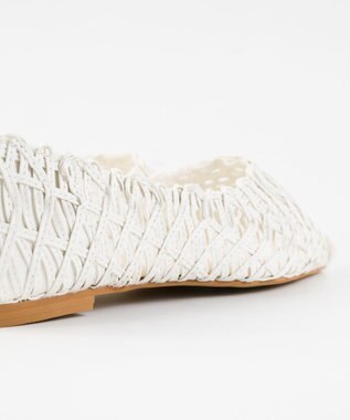 BONTRE 【MIONOTIS/ミオノティス】メッシュパンプス/656B ホワイト