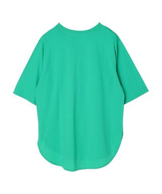 Green Parks 汗じみ防止５分袖チュニック Off White