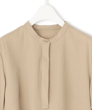 ICB 【接触冷感・UVカット・撥水・洗える】 プルーフ4WAYタフタ ワンピース ベージュ系